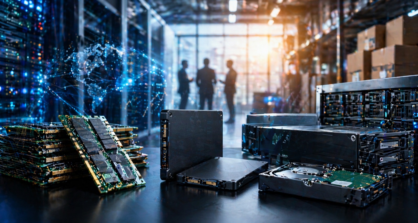 Bulk IT Hardware for Enterprises: Why Memory, SSD & Storage Sourcing Needs a Specialist