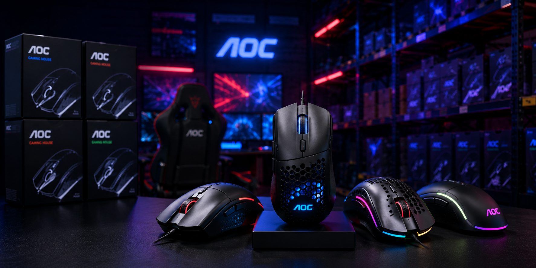 Buy Gaming Mouse in Bulk: Partner with the Ultimate AOC Gaming Mouse Supplier