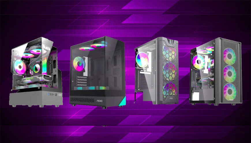 AOC brings RGB flair and power reliability to Indian PC builders