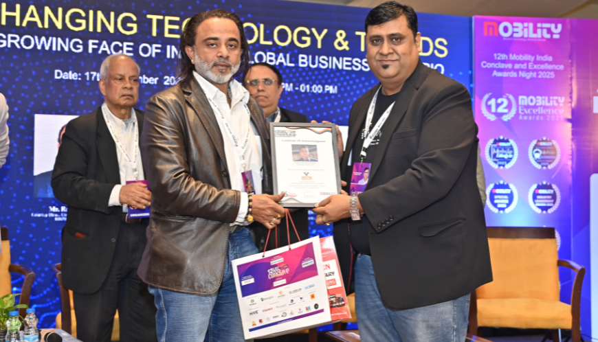 AOC was proud to be part of the 12th Mobility India Conclave 2025