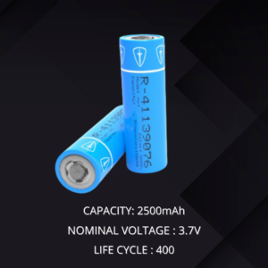 Lithium ION Cylindrical Cell 18650 -2500mAh-3C