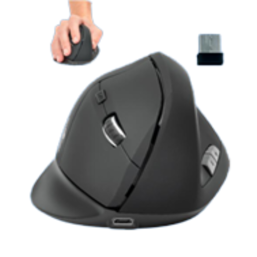 AOC V71 2.4G Wireless + Bluetooth Rechargeable Business Mouse – Black