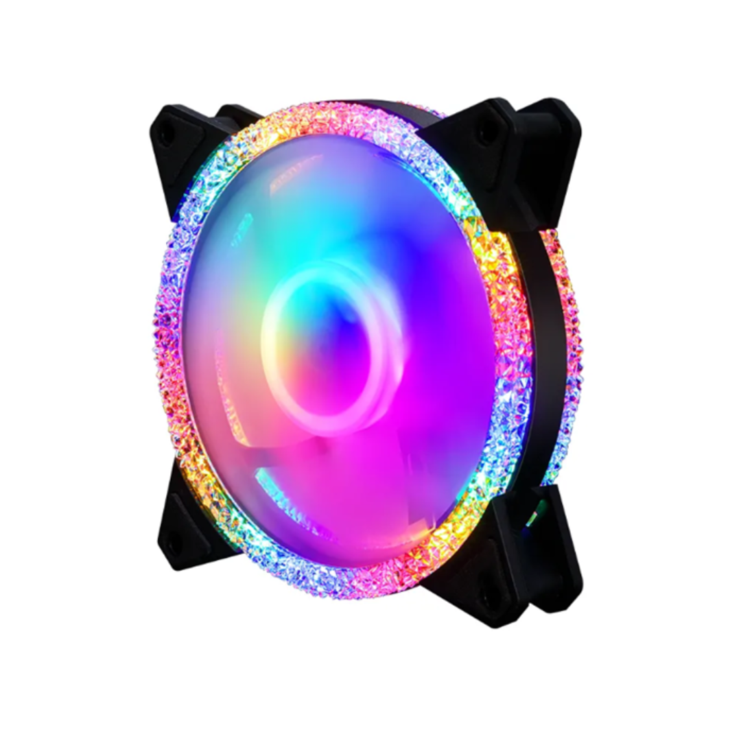 AOC T203 120mm Dual Ring RGB PC Cooling Fan
