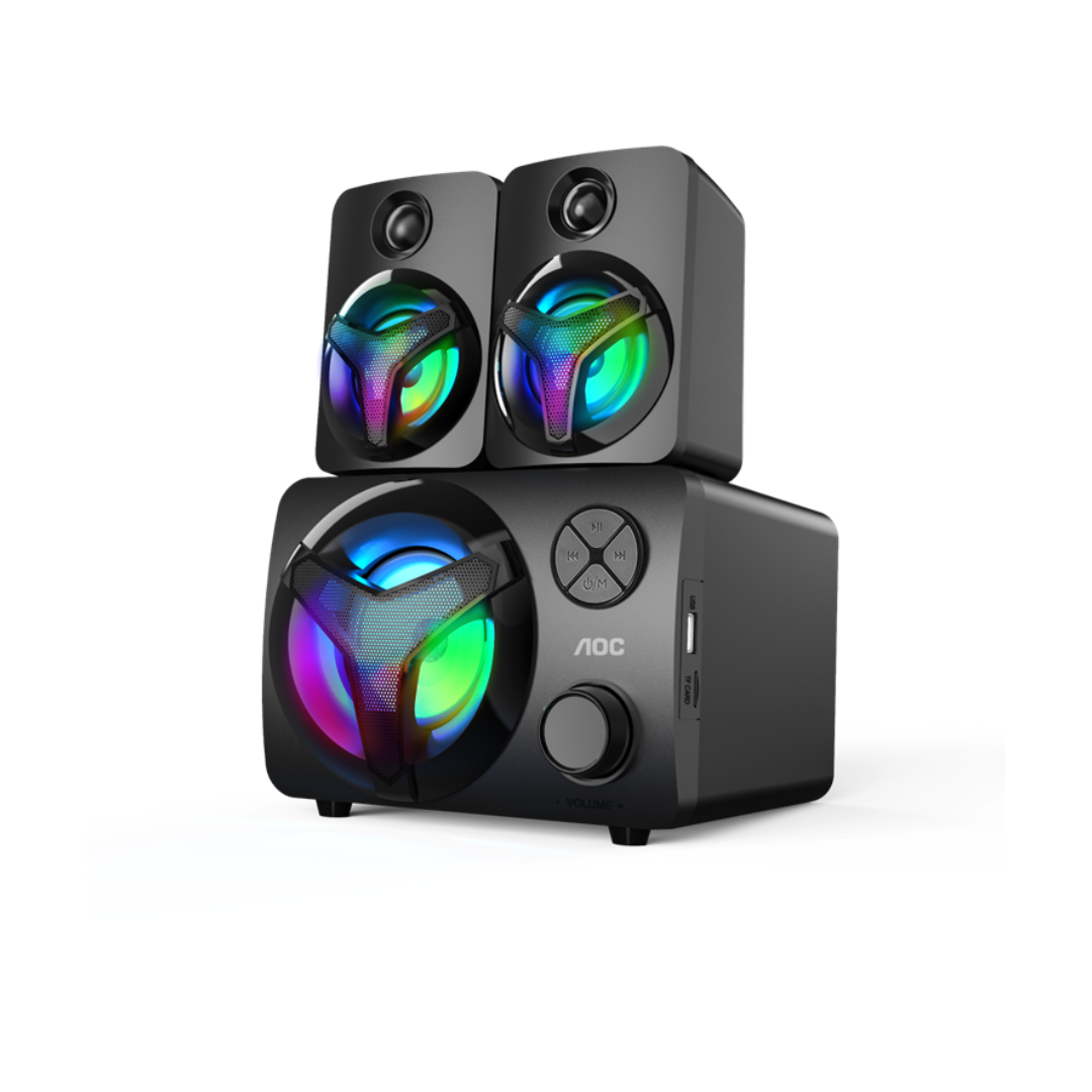 AOC RGB Bluetooth Computer Speakers