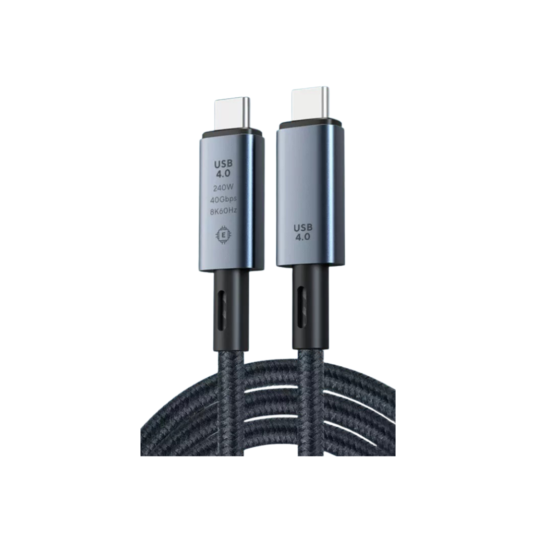 AOC 240W USB4 Coaxial Type-C Cable