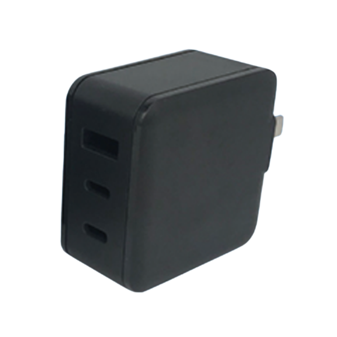 AOC 100W GaN Fast Charger - PD 3.0 - 2 USB-C + 1 USB-A