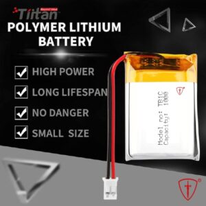 Lithium Polymer Battery 1000mAh - Pouch cell